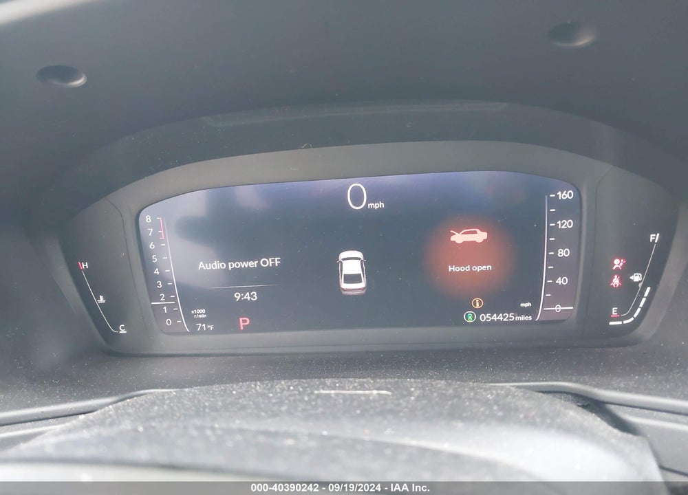 2023 HONDA ACCORD EX VIN: 1HGCY1F3XPA038015