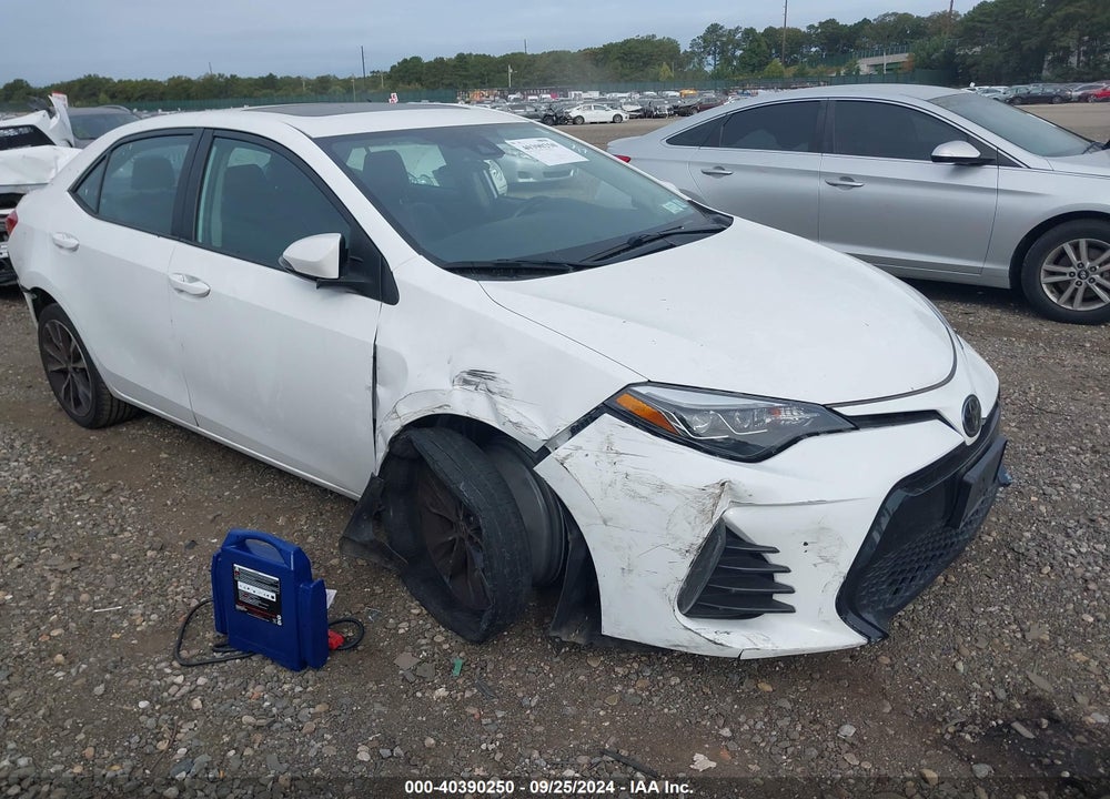 2019 TOYOTA COROLLA XSE VIN: 2T1BURHE0KC170353