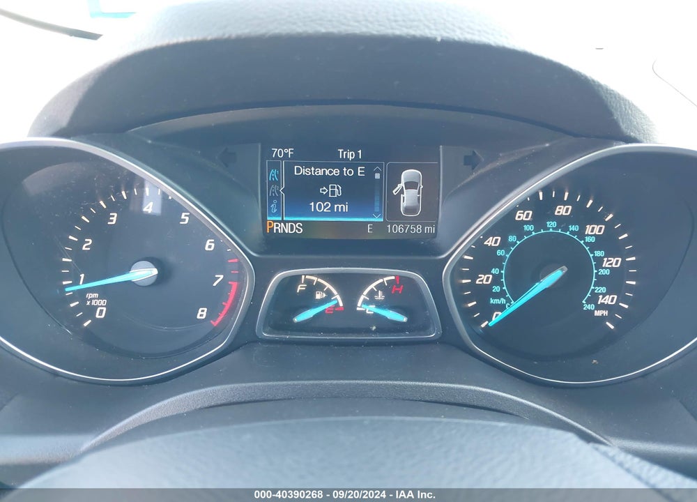 2016 FORD ESCAPE SE VIN: 1FMCU0G75GUA21817