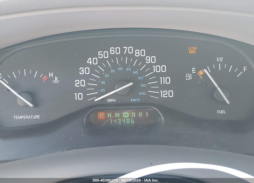 1999 BUICK CENTURY LIMITED VIN: 2G4WY52M3X1446914