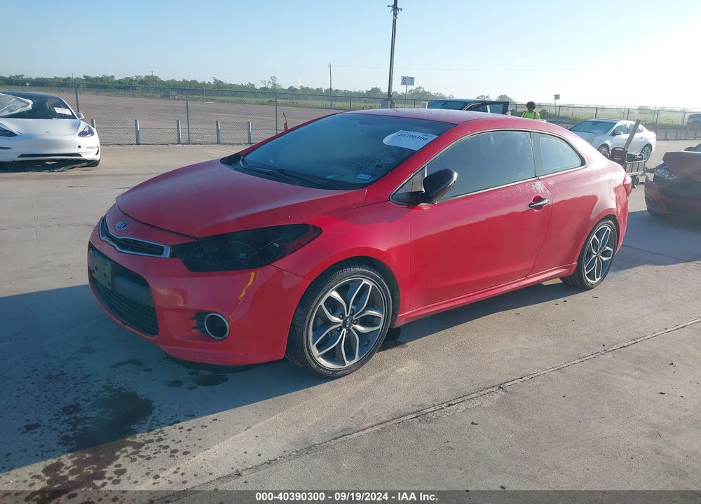 2015 KIA FORTE KOUP SX VIN: KNAFZ6A35F5363737