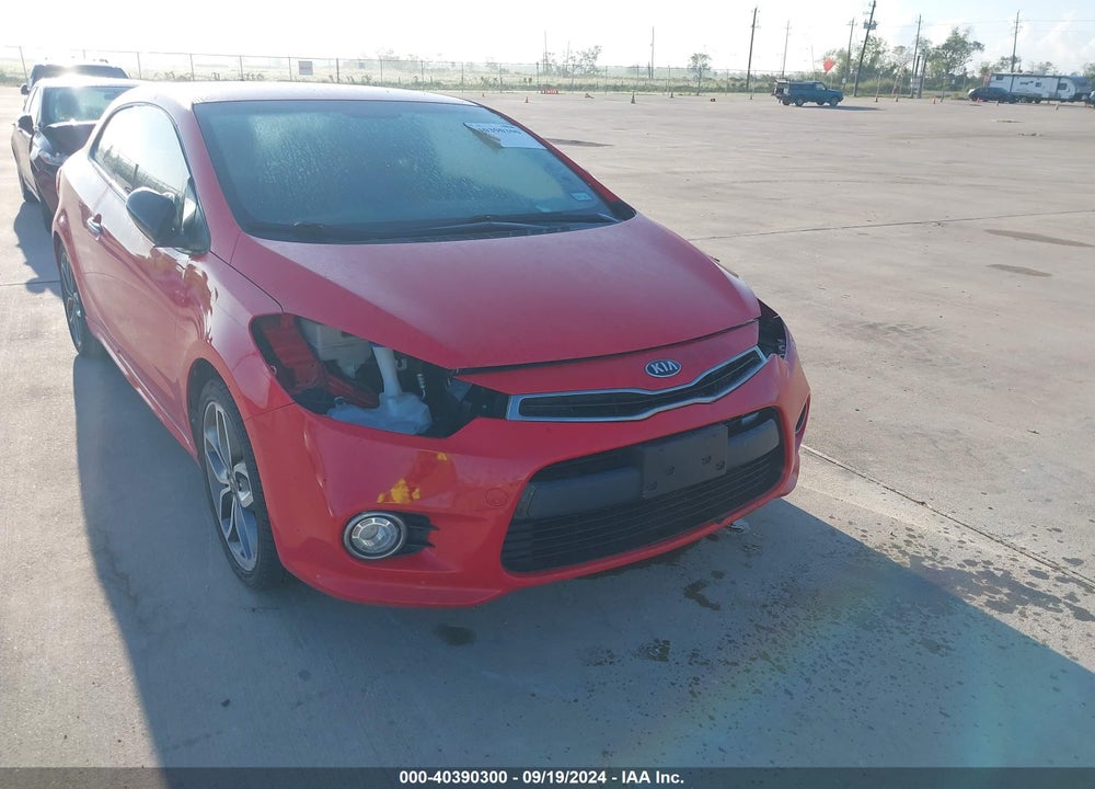 2015 KIA FORTE KOUP SX VIN: KNAFZ6A35F5363737