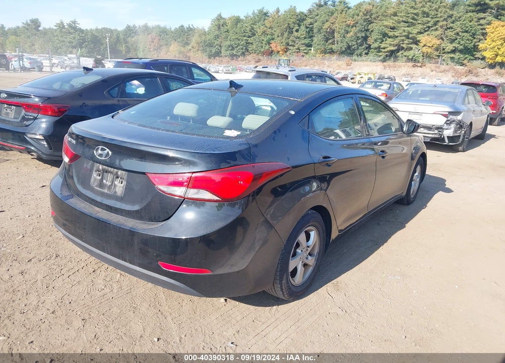 2014 HYUNDAI ELANTRA SE VIN: KMHDH4AE0EU080004
