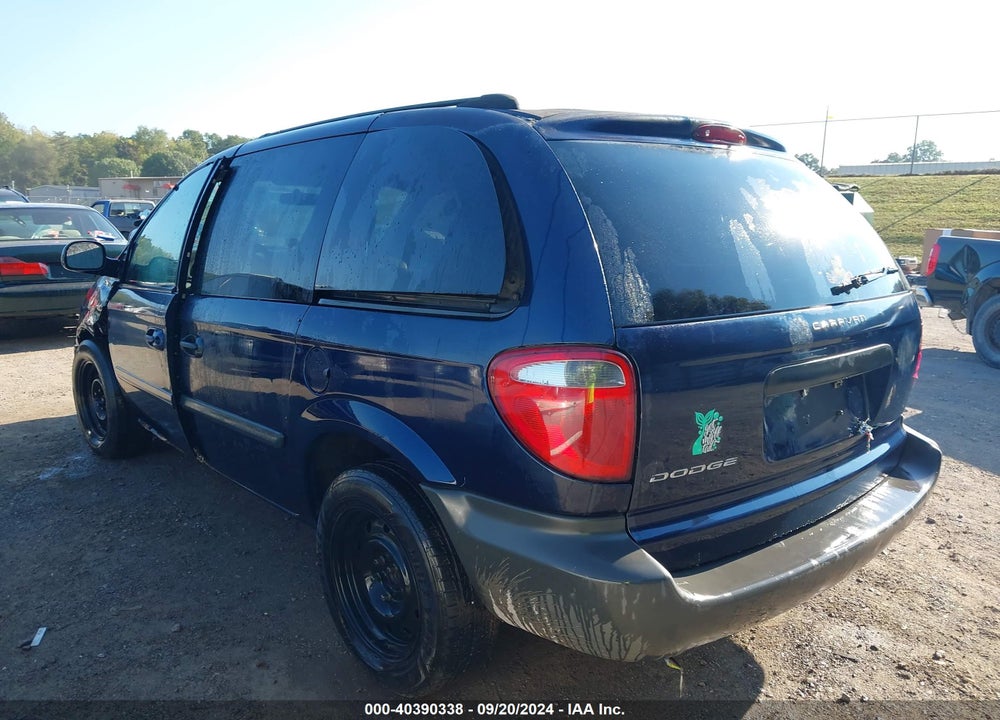 2005 DODGE CARAVAN SE VIN: 1D4GP25R55B281966
