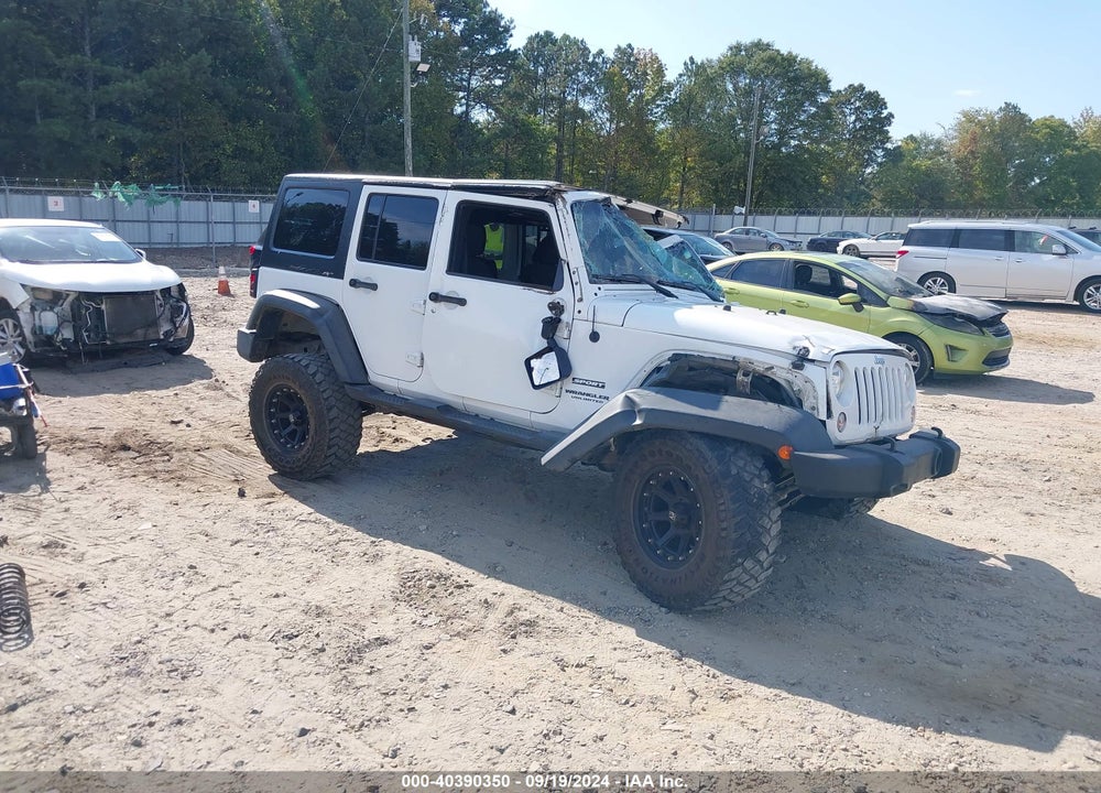 2017 JEEP WRANGLER UNLIMITED SPORT 4X4 VIN: 1C4BJWDG2HL615501