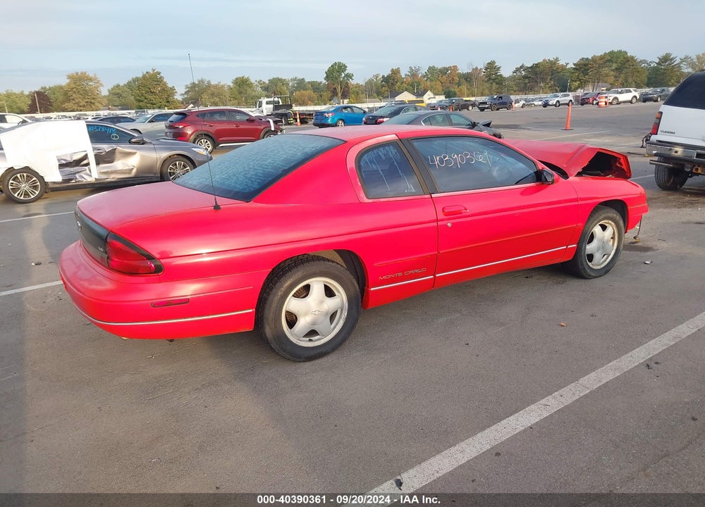 1997 CHEVROLET MONTE CARLO LS VIN: 2G1WW12M0V9236636