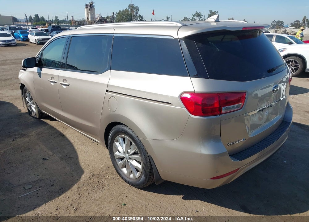 2017 KIA SEDONA EX VIN: KNDMC5C11H6264458