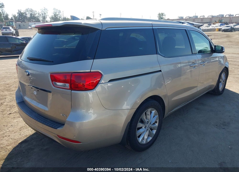2017 KIA SEDONA EX VIN: KNDMC5C11H6264458