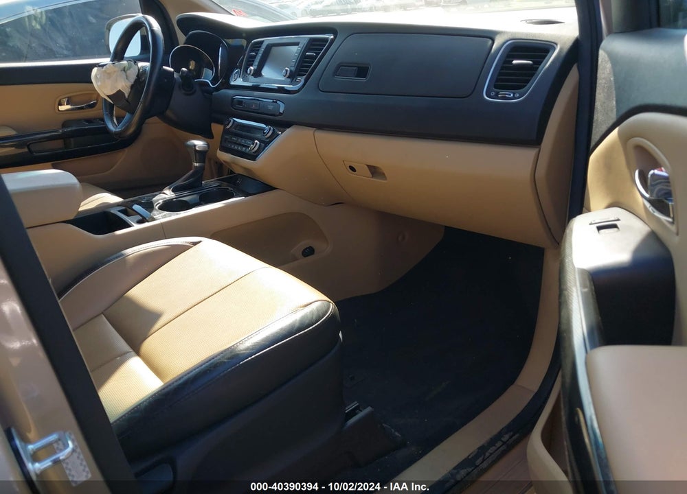 2017 KIA SEDONA EX VIN: KNDMC5C11H6264458