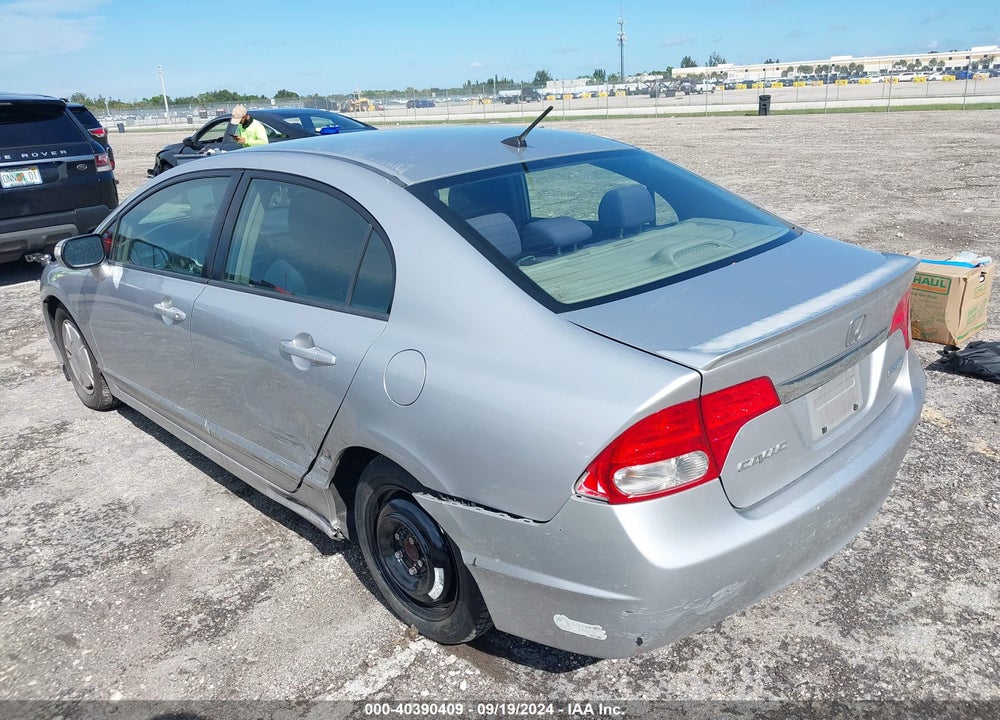2009 HONDA CIVIC HYBRID VIN: JHMFA36249S010578