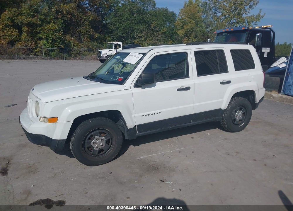 2012 JEEP PATRIOT SPORT VIN: 1C4NJRBB0CD658291