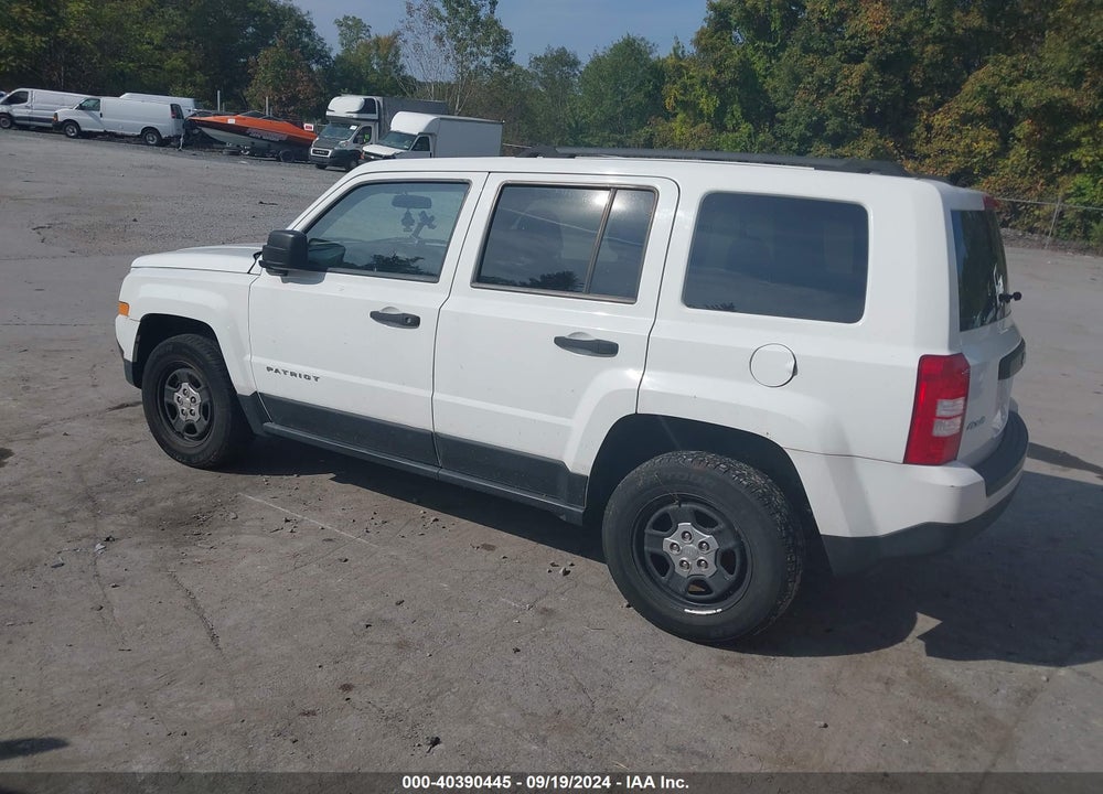 2012 JEEP PATRIOT SPORT VIN: 1C4NJRBB0CD658291