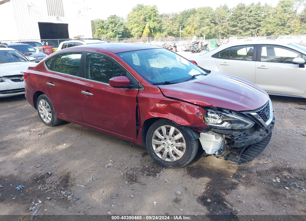 2016 NISSAN SENTRA SV VIN: 3N1AB7AP9GY327891