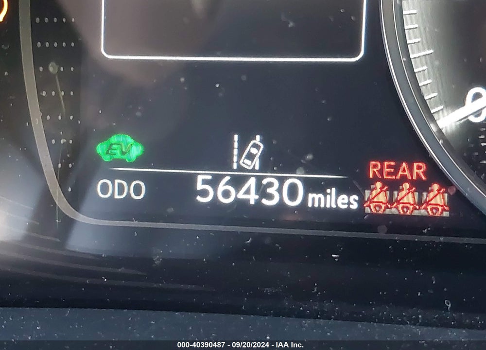 2019 LEXUS ES 300H ULTRA LUXURY VIN: 58AB21B10KU001051