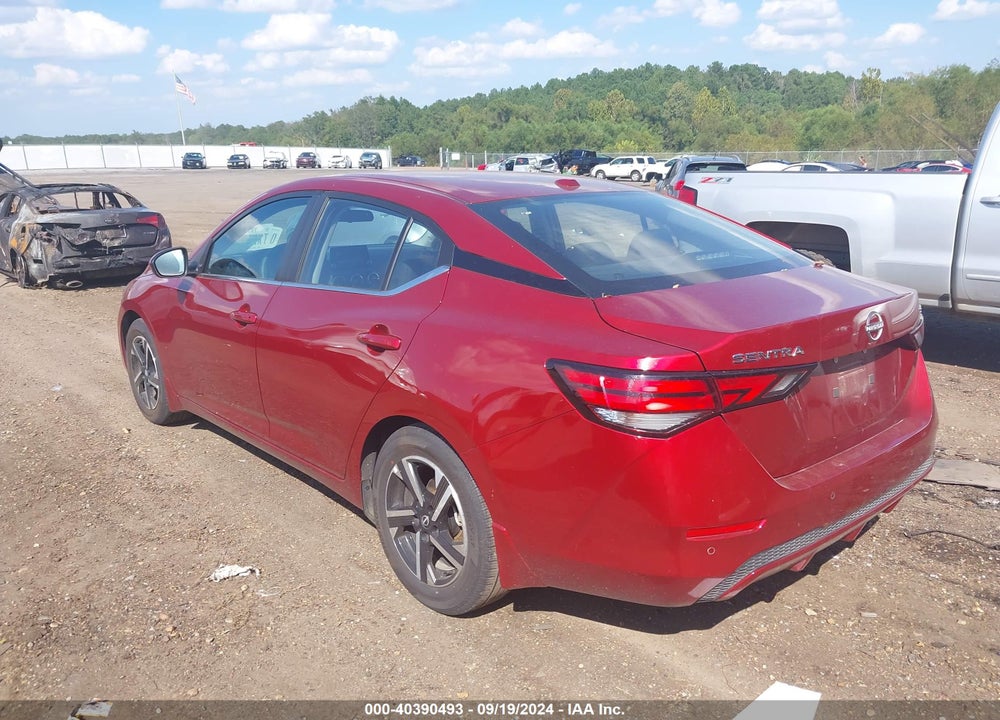 2024 NISSAN SENTRA SV XTRONIC CVT VIN: 3N1AB8CV1RY206325