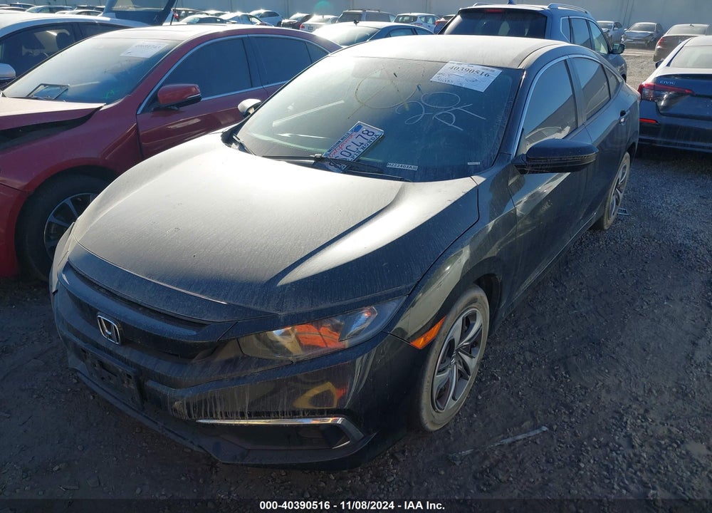 2020 HONDA CIVIC LX VIN: 19XFC2F64LE214011