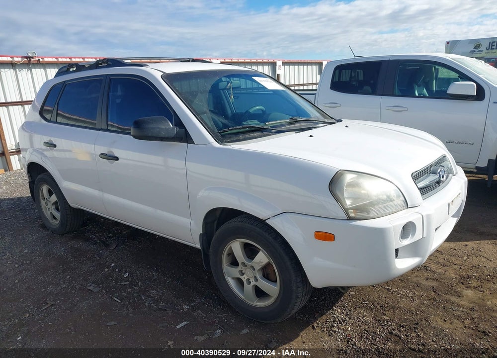 2006 HYUNDAI TUCSON GL VIN: KM8JM12B06U345393