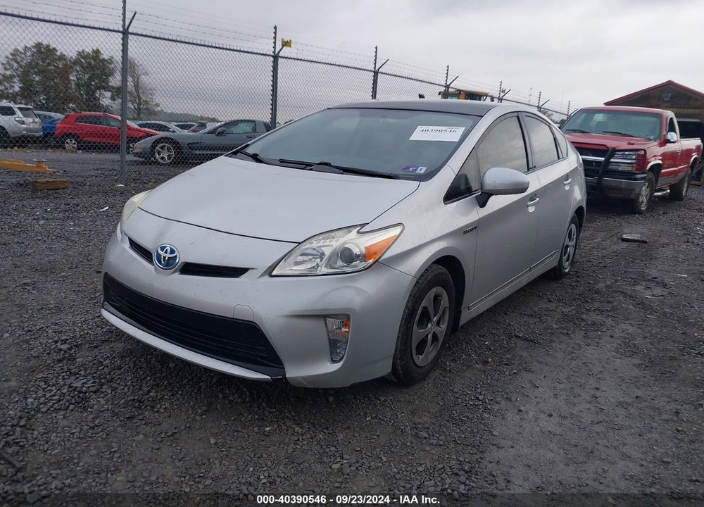 2012 TOYOTA PRIUS VIN: JTDKN3DU5C5490810
