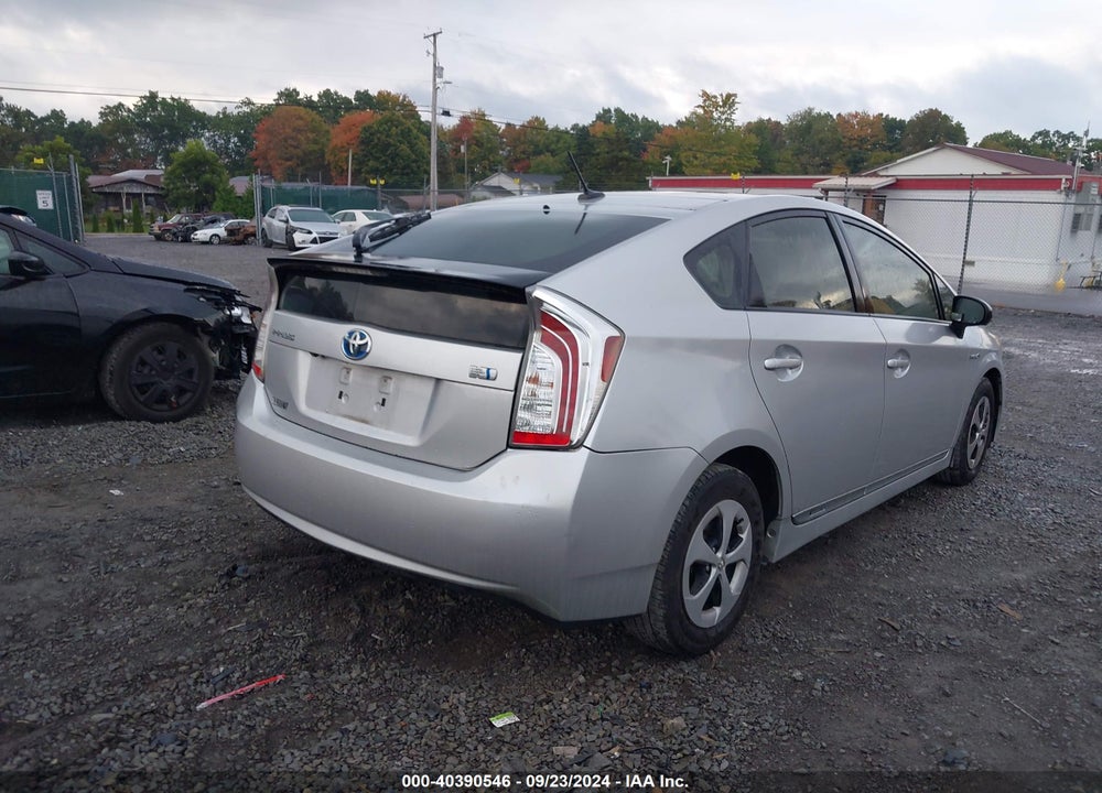 2012 TOYOTA PRIUS VIN: JTDKN3DU5C5490810