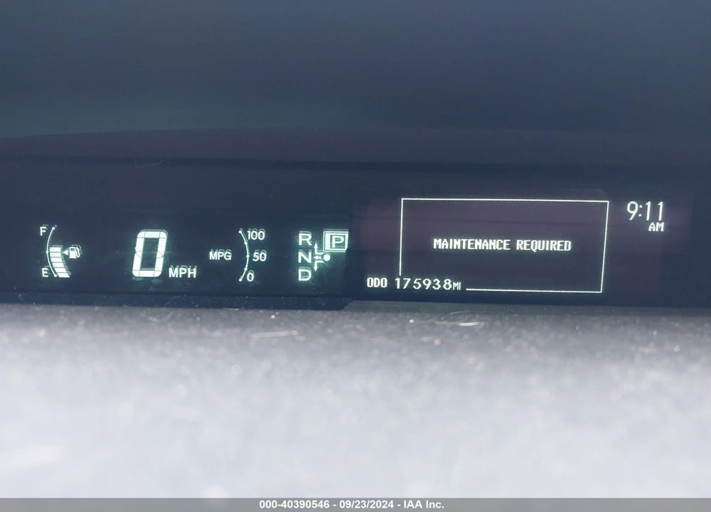 2012 TOYOTA PRIUS VIN: JTDKN3DU5C5490810