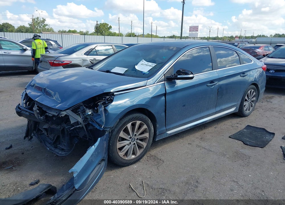 2016 HYUNDAI SONATA SPORT VIN: 5NPE34AF4GH264259