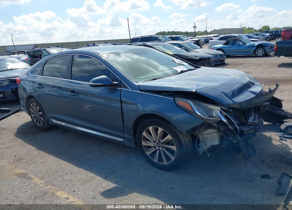 2016 HYUNDAI SONATA SPORT VIN: 5NPE34AF4GH264259
