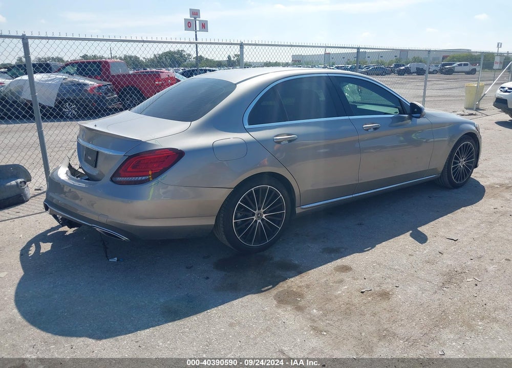 2019 MERCEDES-BENZ C 300 VIN: 55SWF8DBXKU298871