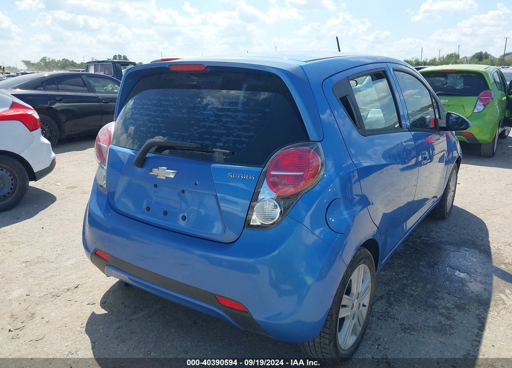 2014 CHEVROLET SPARK LS AUTO VIN: KL8CB6S99EC587593