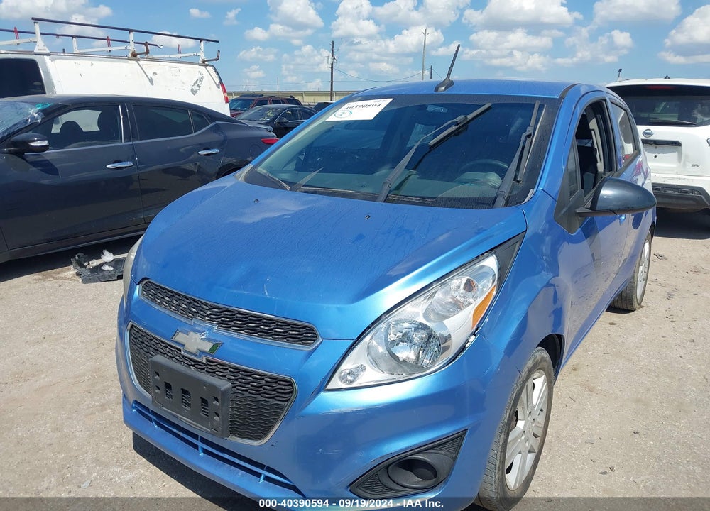 2014 CHEVROLET SPARK LS AUTO VIN: KL8CB6S99EC587593