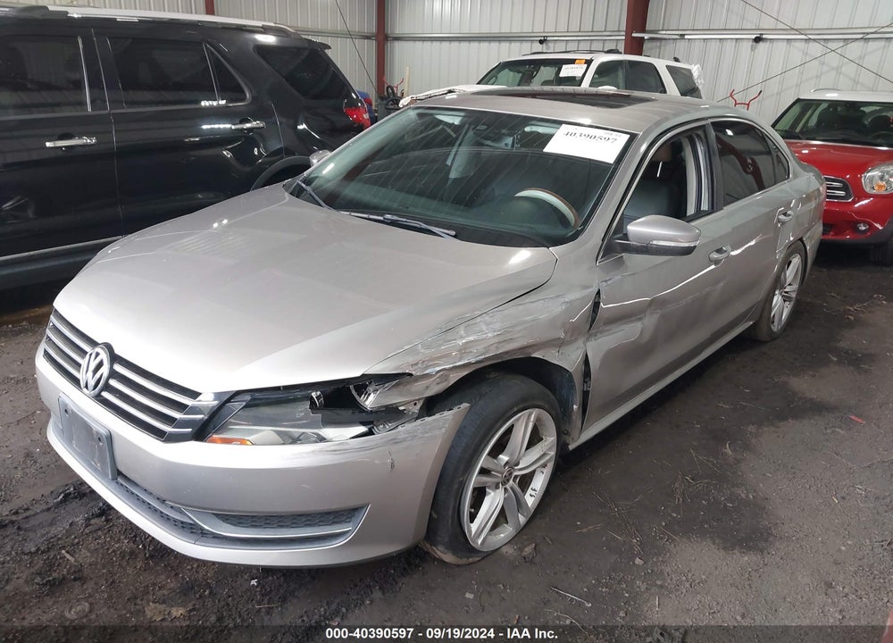 2014 VOLKSWAGEN PASSAT 1.8T SE VIN: 1VWBT7A36EC051572