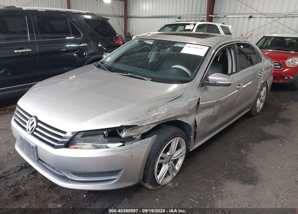 2014 VOLKSWAGEN PASSAT 1.8T SE VIN: 1VWBT7A36EC051572