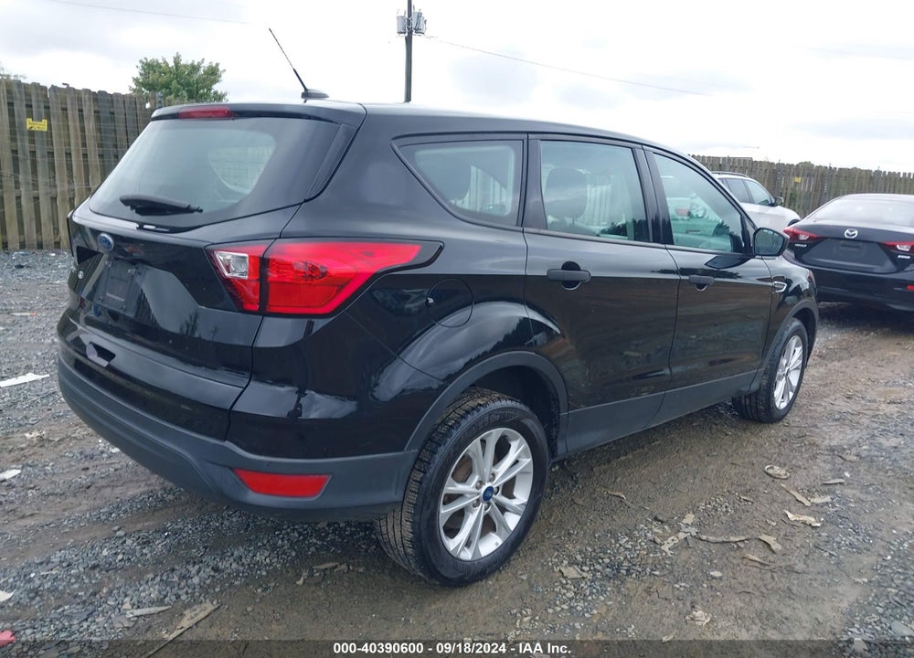 2019 FORD ESCAPE S VIN: 1FMCU0F75KUA29961