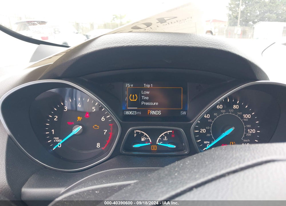 2019 FORD ESCAPE S VIN: 1FMCU0F75KUA29961