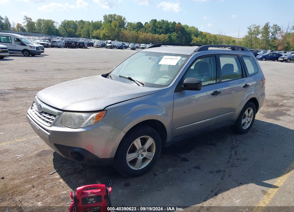2011 SUBARU FORESTER 2.5X VIN: JF2SHABC5BH717188