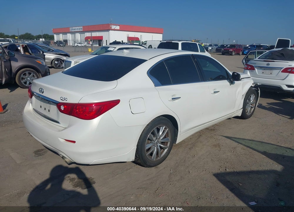 2014 INFINITI Q50 PREMIUM VIN: JN1BV7AR6EM701578
