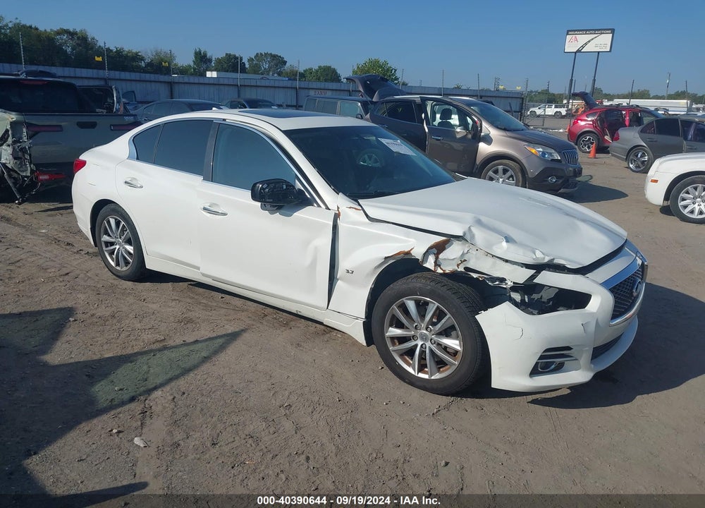 2014 INFINITI Q50 PREMIUM VIN: JN1BV7AR6EM701578