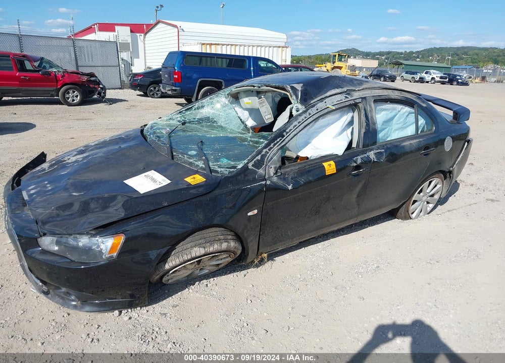 2014 MITSUBISHI LANCER GT VIN: JA32U8FWXEU012789
