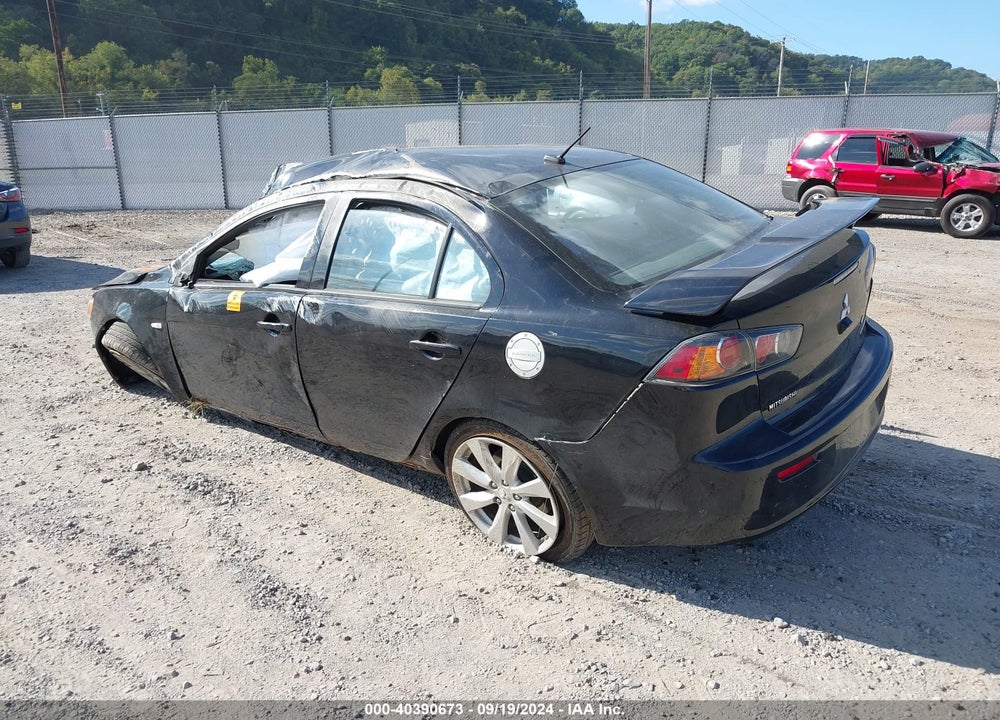 2014 MITSUBISHI LANCER GT VIN: JA32U8FWXEU012789