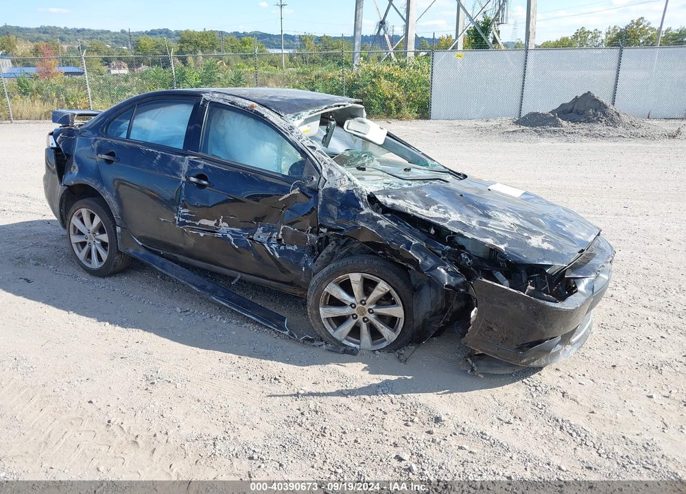 2014 MITSUBISHI LANCER GT VIN: JA32U8FWXEU012789