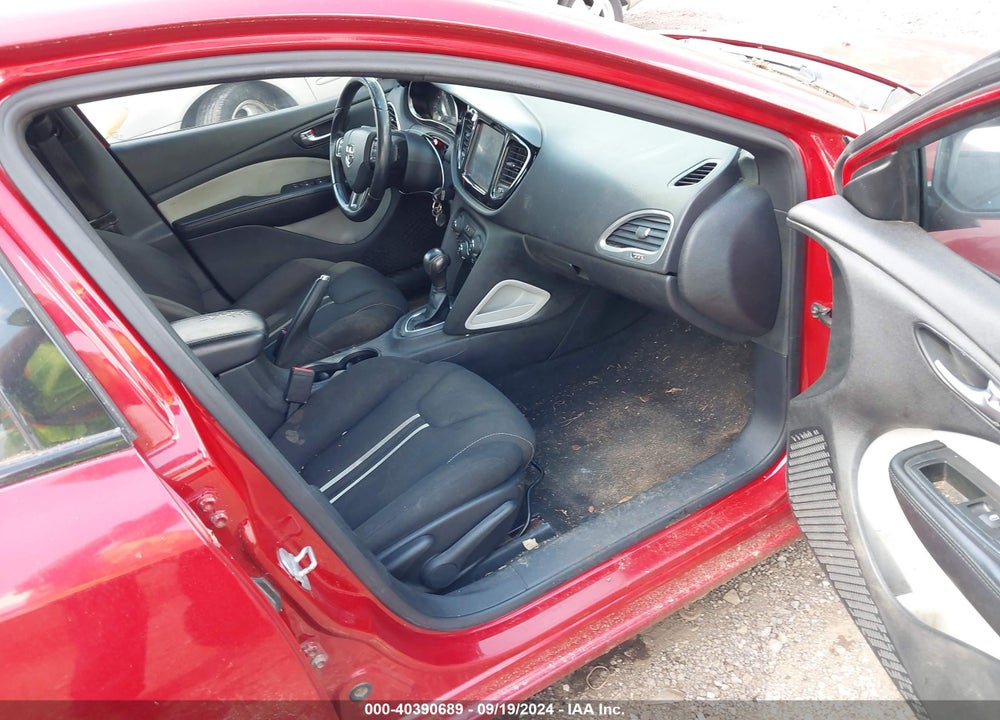 2013 DODGE DART RALLYE VIN: 1C3CDFBA1DD110763