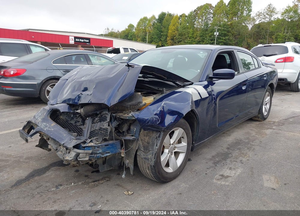 2014 DODGE CHARGER SE VIN: 2C3CDXBGXEH283454