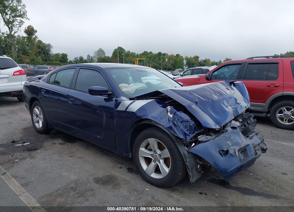 2014 DODGE CHARGER SE VIN: 2C3CDXBGXEH283454