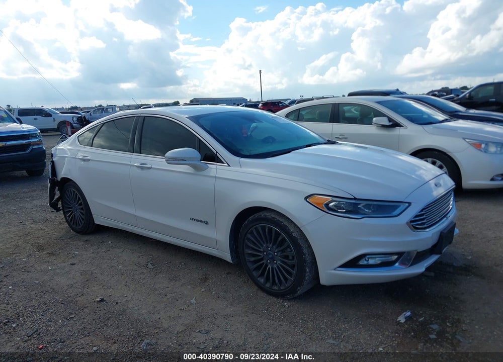 2018 FORD FUSION HYBRID TITANIUM VIN: 3FA6P0RU9JR277121
