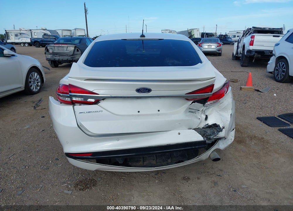 2018 FORD FUSION HYBRID TITANIUM VIN: 3FA6P0RU9JR277121