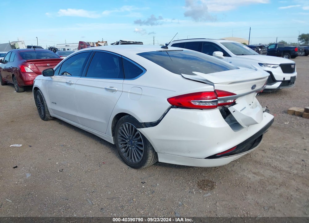 2018 FORD FUSION HYBRID TITANIUM VIN: 3FA6P0RU9JR277121