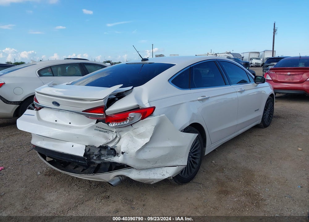 2018 FORD FUSION HYBRID TITANIUM VIN: 3FA6P0RU9JR277121