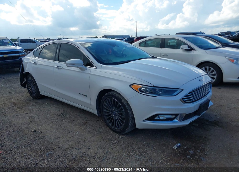 2018 FORD FUSION HYBRID TITANIUM VIN: 3FA6P0RU9JR277121