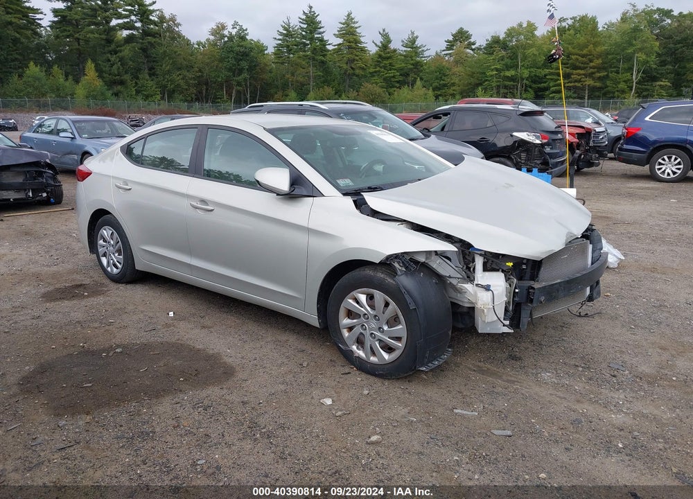 2017 HYUNDAI ELANTRA SE VIN: KMHD74LF9HU370268