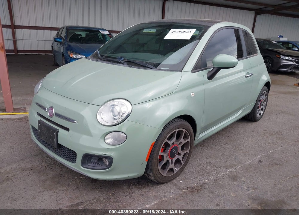 2012 FIAT 500 SPORT VIN: 3C3CFFBR9CT352614