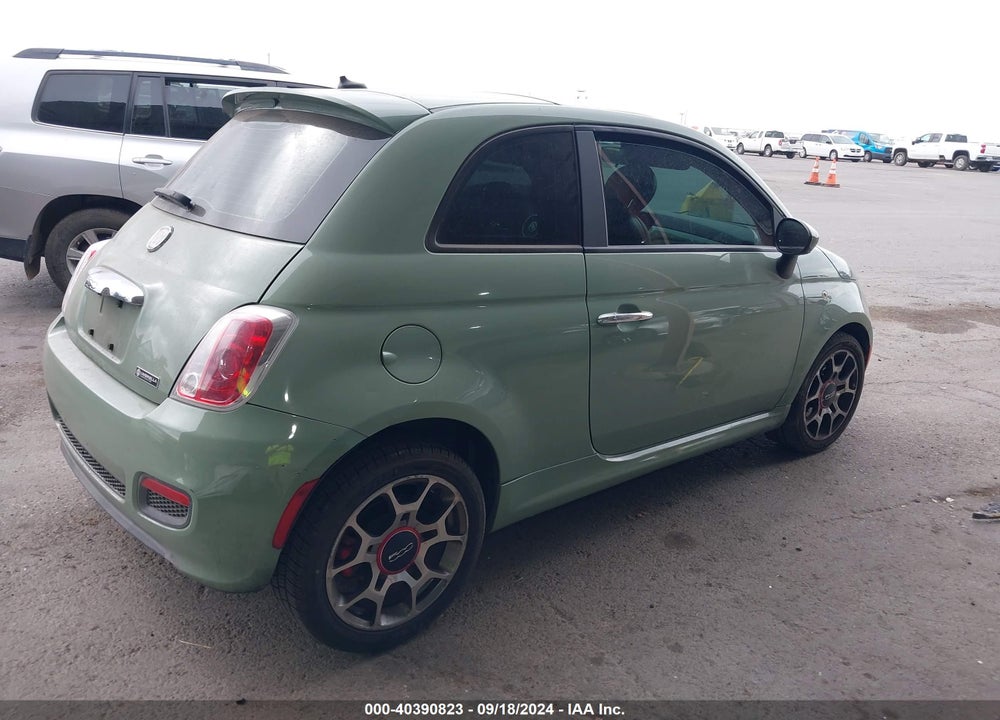 2012 FIAT 500 SPORT VIN: 3C3CFFBR9CT352614